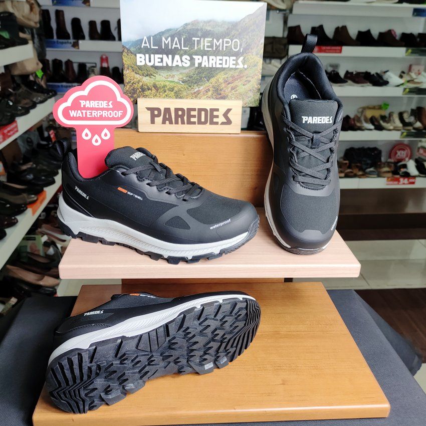 Paredes Redueña LT24518 – Deportiva trekking  con Waterproff y Softshell impermeable para hombre   VICKY Zapatos