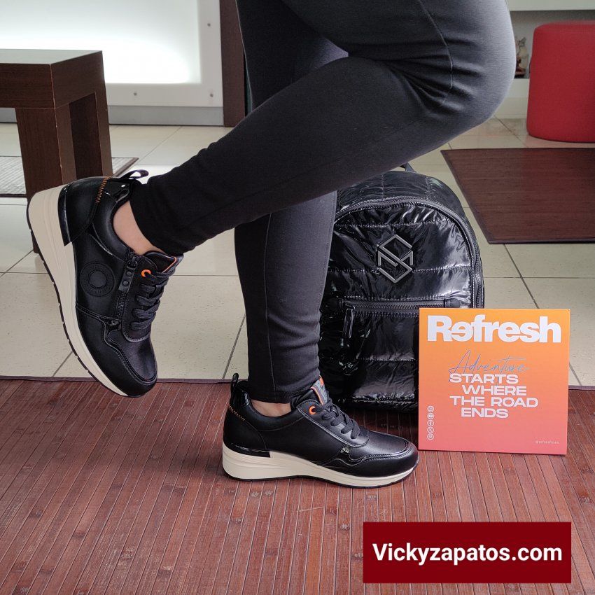 Deportivo Casual Cuña Vegano REFRESH172280 Colección Otoño Invierno