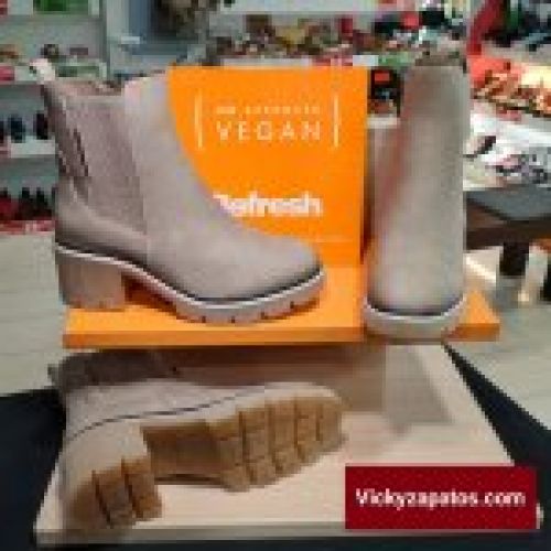 Botín Casual de Tacón Todo Moda REFRESH 70365 Vegano Otoño Invierno 22 Coslada