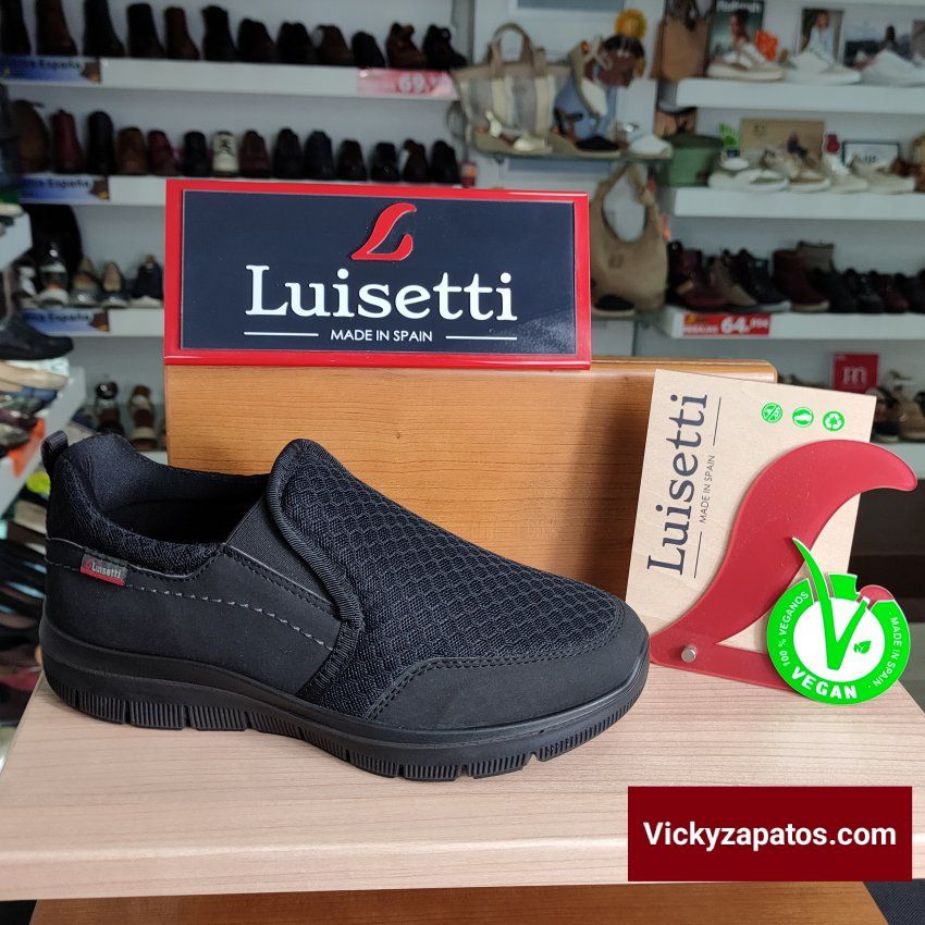 Zapato Deportivo Máximo Confort de Trabajo Lavables en Coslada Hecho en España LUISETTÍ 31101