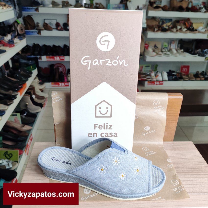 Zapatillas GARZÓN 761.119 Confort y Calidad HECHAS EN ESPAÑA