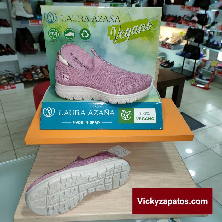 Deportiva de Calcetín Elásticos con Memory Foam LAURA AZAÑA 24510 Hechas en ESPAÑA Coslada