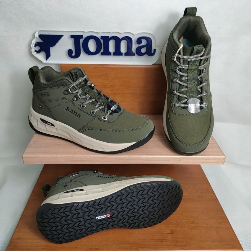 Botín Deportivo Casual Hombre JOMA TER MEN 2623 Kakí – Memory Foam y Water Repellent