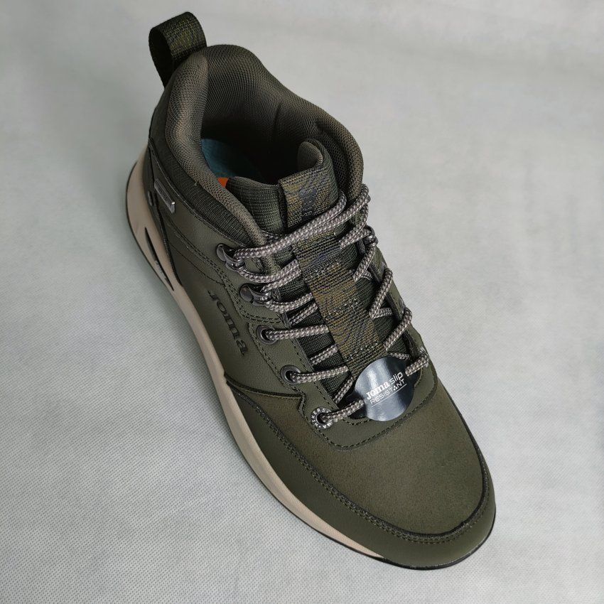 Botín Deportivo Casual Hombre JOMA TER MEN 2623 Kakí – Memory Foam y Water Repellent