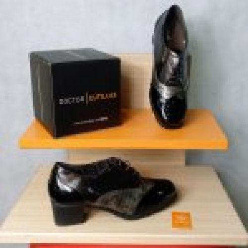Zapato de Cordón En Lycra Con Tacón en Coslada