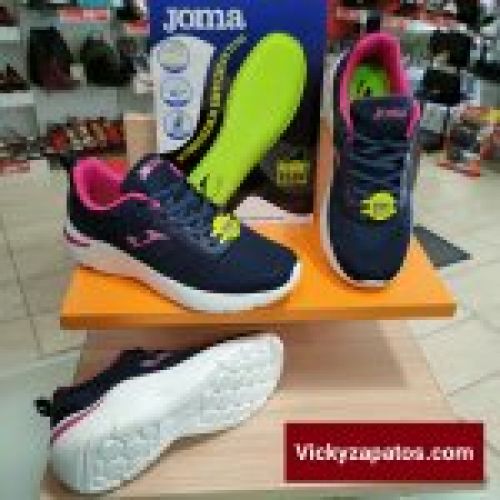 Deportiva Casual de Nailón de Cordón Memory Foam JOMA LADY 2203 Marca España Coslada