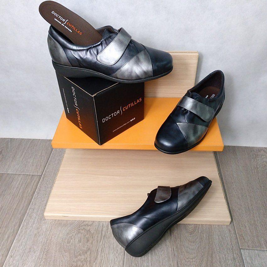 Zapato de Velcro para Plantilla Extraíble en Corredor del Henares