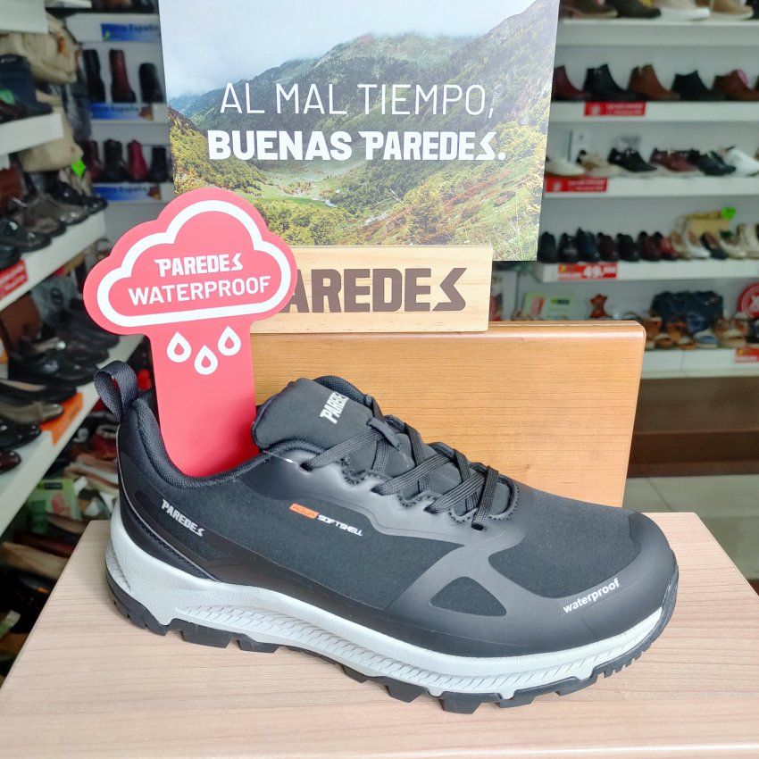 Paredes Redueña LT24518 – Deportiva trekking  con Waterproff y Softshell impermeable para hombre   VICKY Zapatos