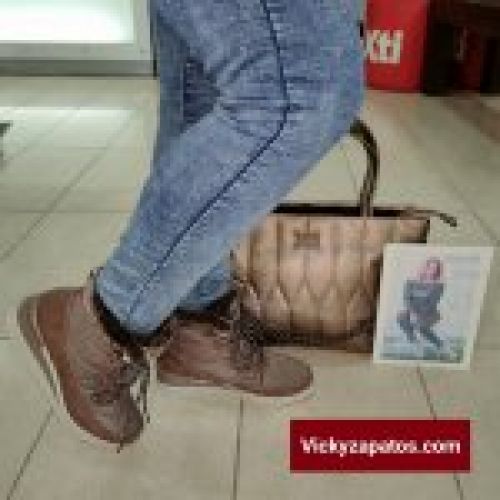 Botín Casual Vegano con Memory Foam Todo Moda MYSOFT 22M572 Otoño Invierno 22 Coslada