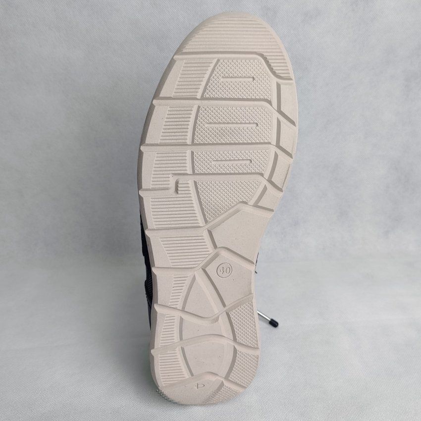 Zapato Náutico Casual de Piel Marino BAERCHI 5380 – Confort y Estilo