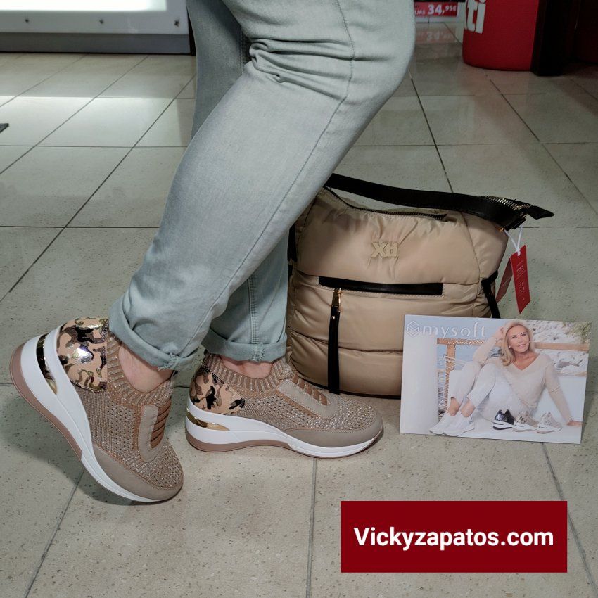 Deportivo Casual Vegano con Memory Foam Todo Moda MYSOFT 21M250 Coslada
