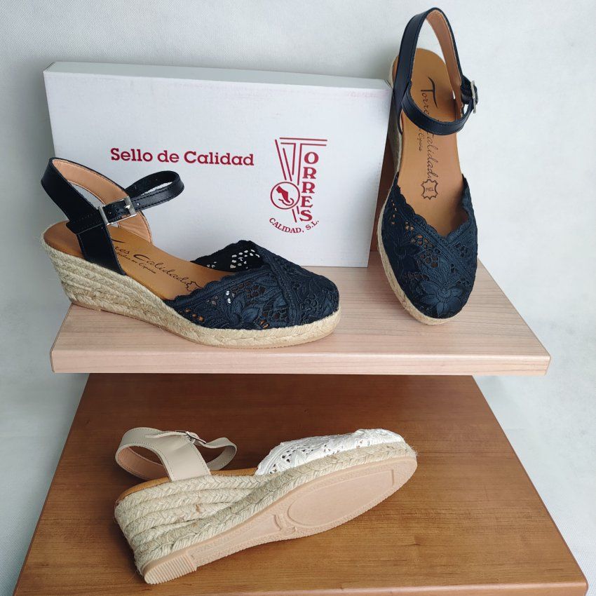 yute piel gel torres beige bordada 2