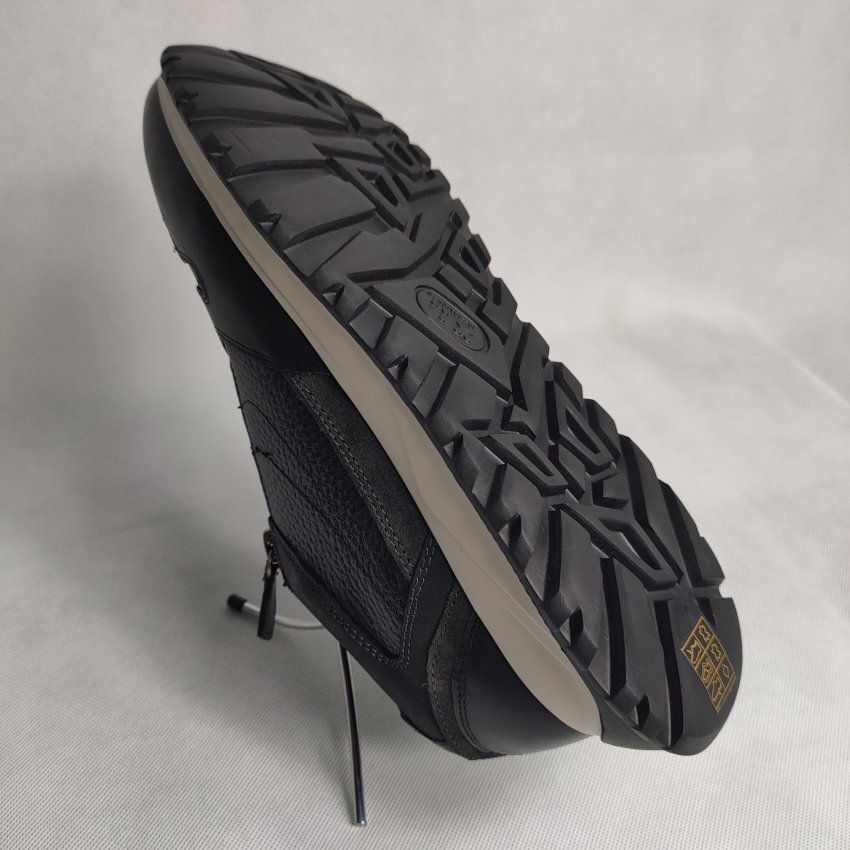 Deportivo Casual Hombre BAERCHI 7041 Piel Marrón y Negro con Cremallera