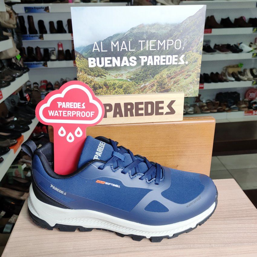 Paredes Redueña LT24518 – Deportiva trekking  con Waterproff y Softshell impermeable para hombre   VICKY Zapatos