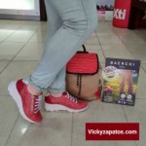 Deportivo de Cordón Casual En Piel BAERCHI WOMAN 61200 Hecho en España Primavera Verano 22 Madrid