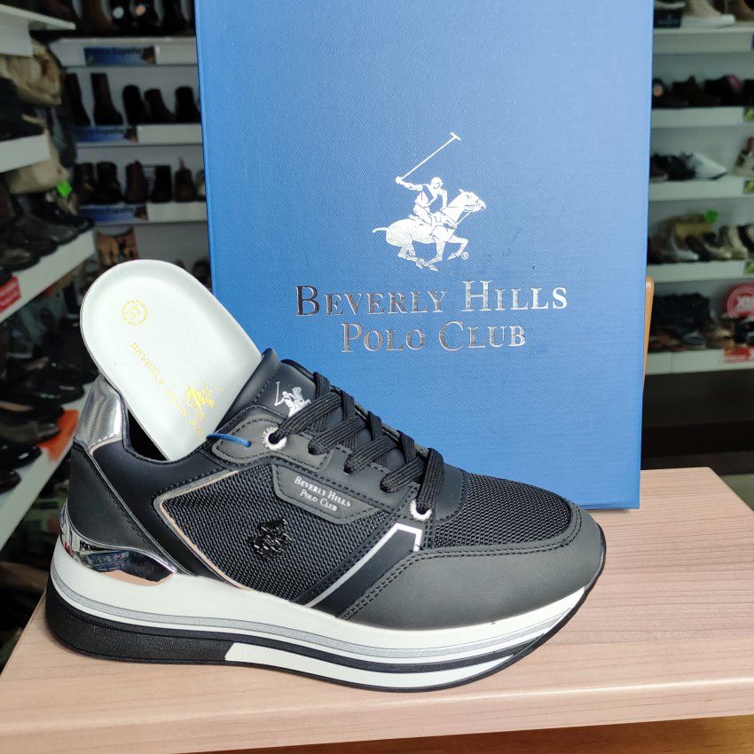 Beverly Hills Polo Club Sophia Mix 2– Deportivo casual de mujer con cuña baja   VICKY Zapatos
