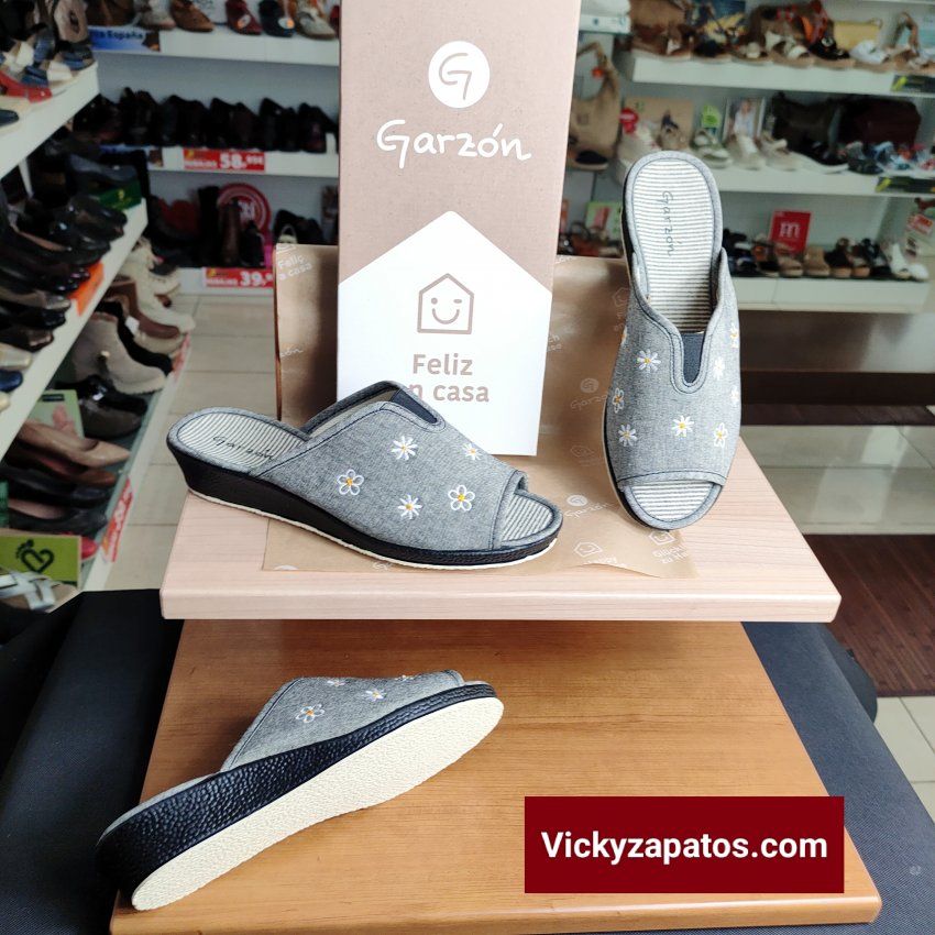 Zapatillas GARZÓN 761.119 Confort y Calidad HECHAS EN ESPAÑA