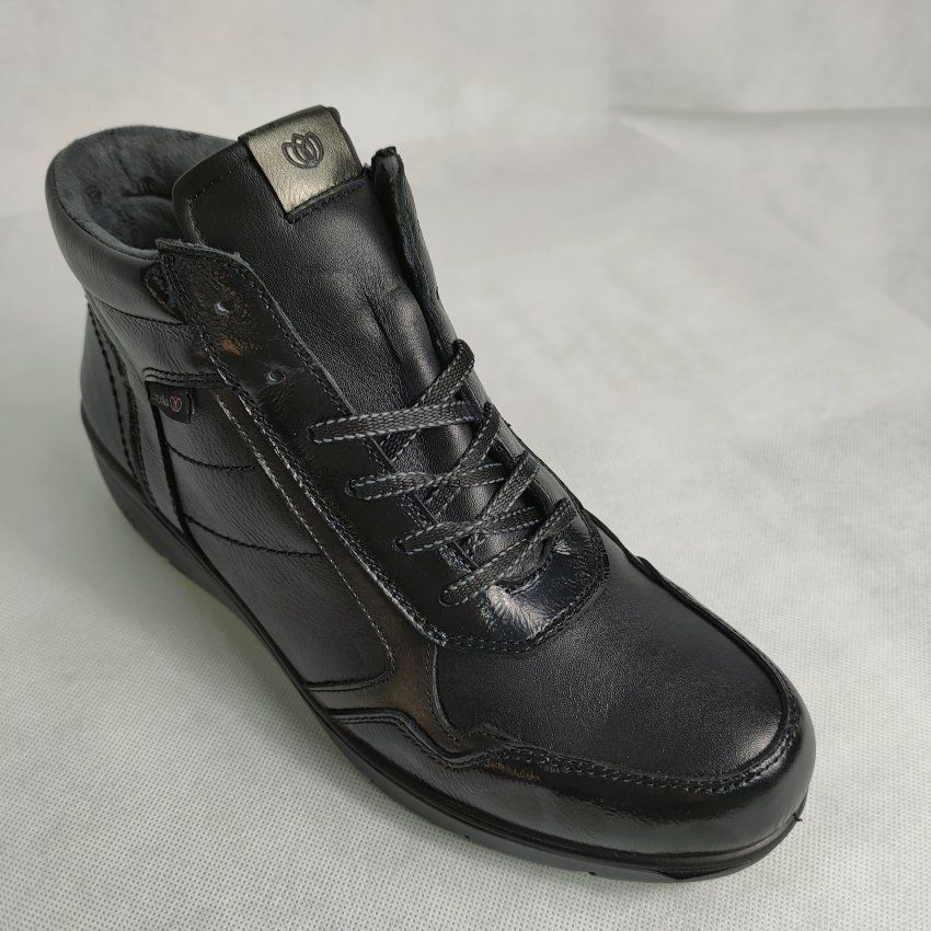 Botín Casual Mujer LAURA AZAÑA 26858 Piel Napa y Metal – Memory Foam