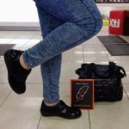 Zapato de Velcro Plano en Licras Máxima Adaptación DOCTOR CUTILLAS Otoño Invierno 2020