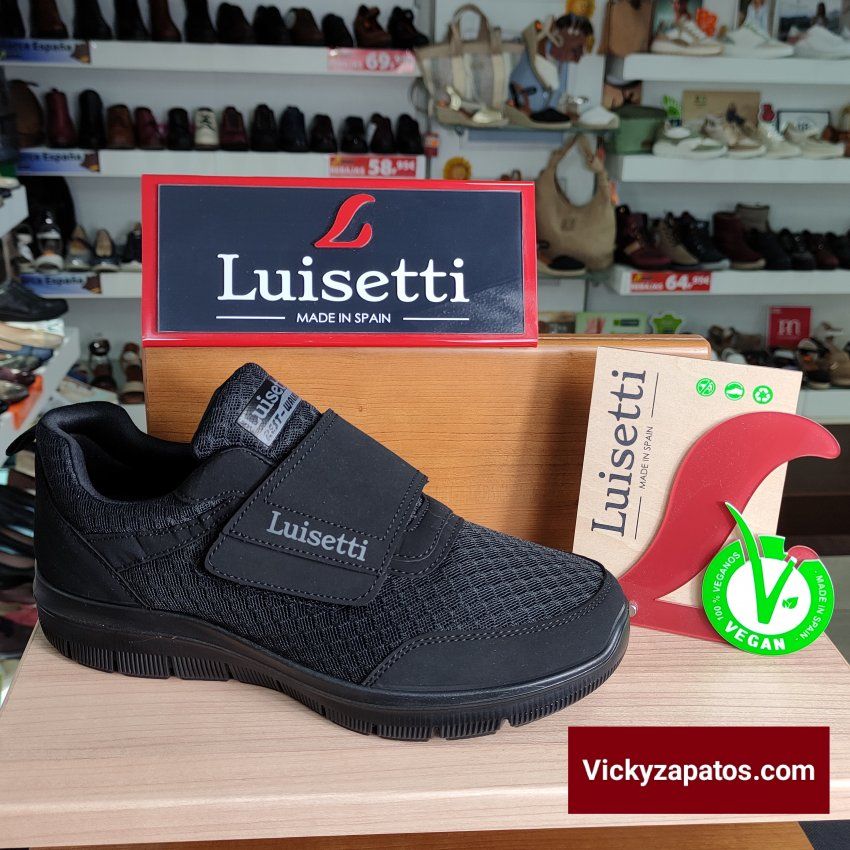 Deportivo Casual de Velcro para Profesionales Hechos en España LUISETTÍ 31104