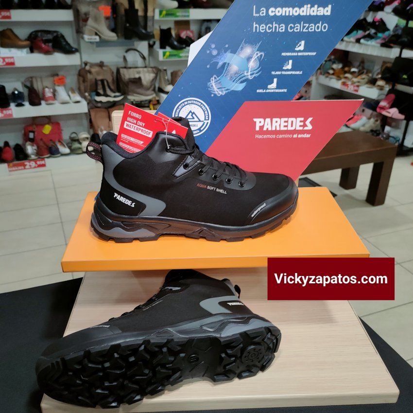 BOTA PAREDES DE TREK ACEBO LT22518 CON WATERPROOF Nueva Colección de Hombre Otoño Invierno 22 Coslada