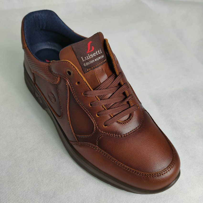 Deportivo Casual Hombre LUISETTÍ 36230 Piel Napa – Memory Foam Hecho en España
