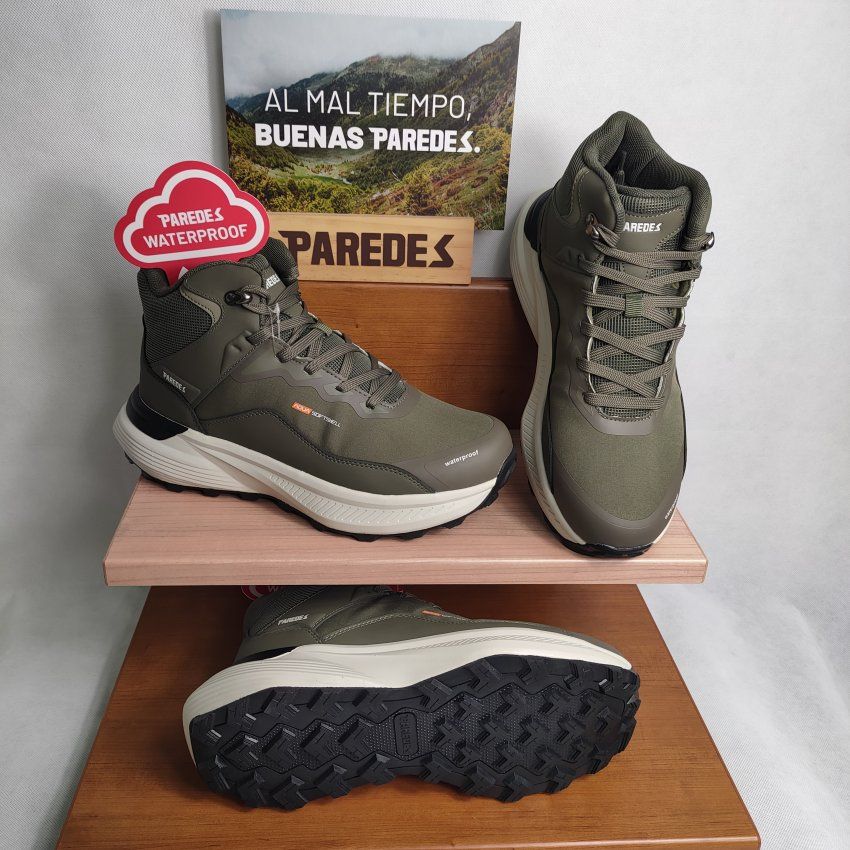 Bota Trekking Hombre PAREDES LANTZ LT26113 Softshell Waterproof