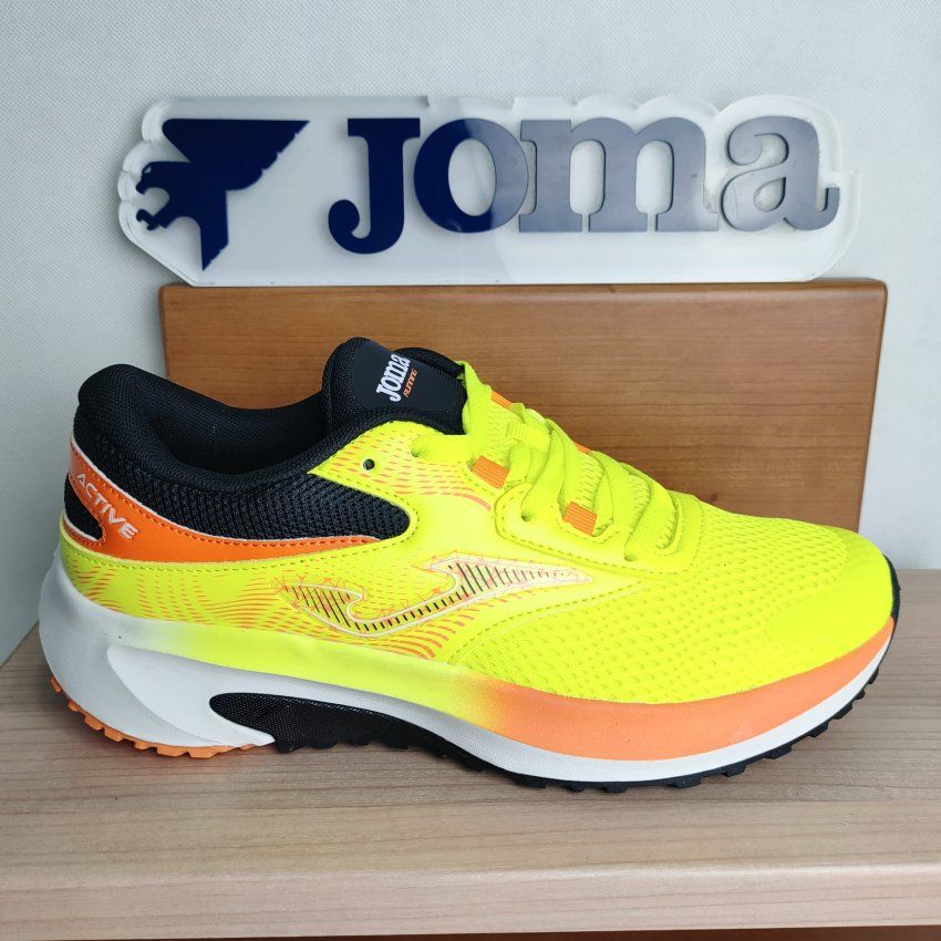 Joma Active Men 2609 – Zapatillas de running hombre Amarillo Fluor