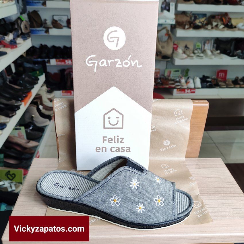 Zapatillas GARZÓN 761.119 Confort y Calidad HECHAS EN ESPAÑA