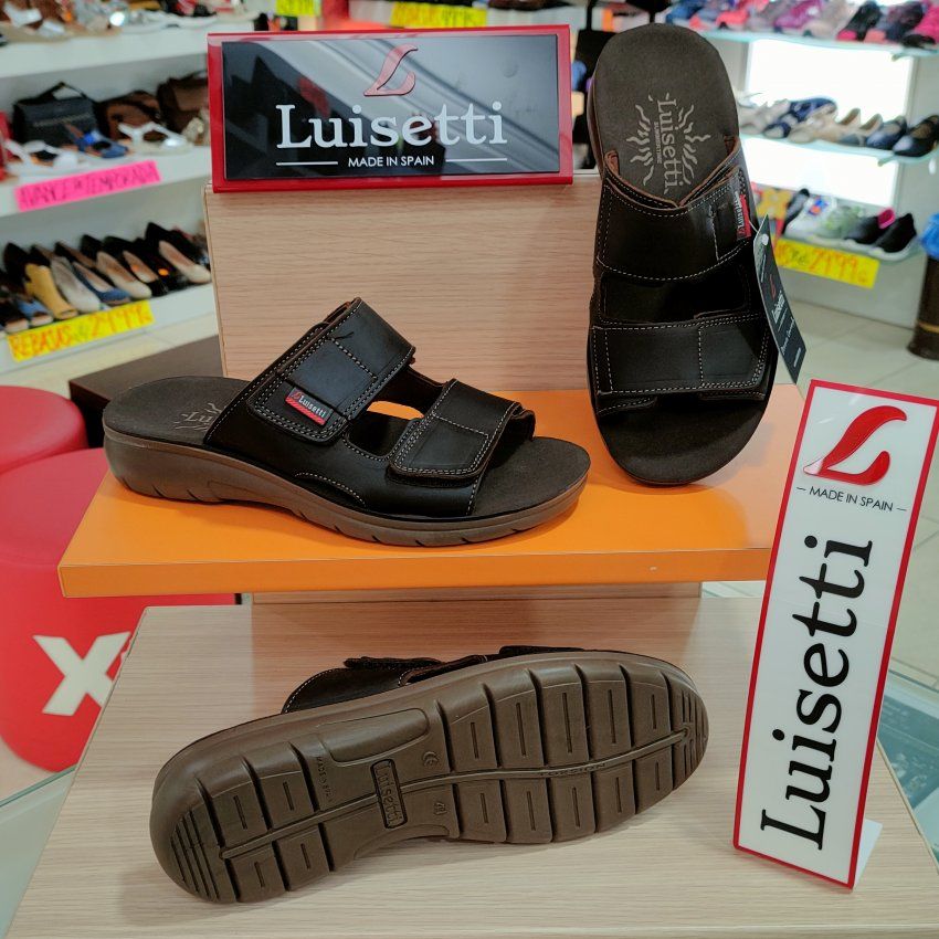 Sandalia  de Piel de Pala con Velcro Ajustable LUISETTÍ 34101 HECHAS EN ESPAÑA Coslada