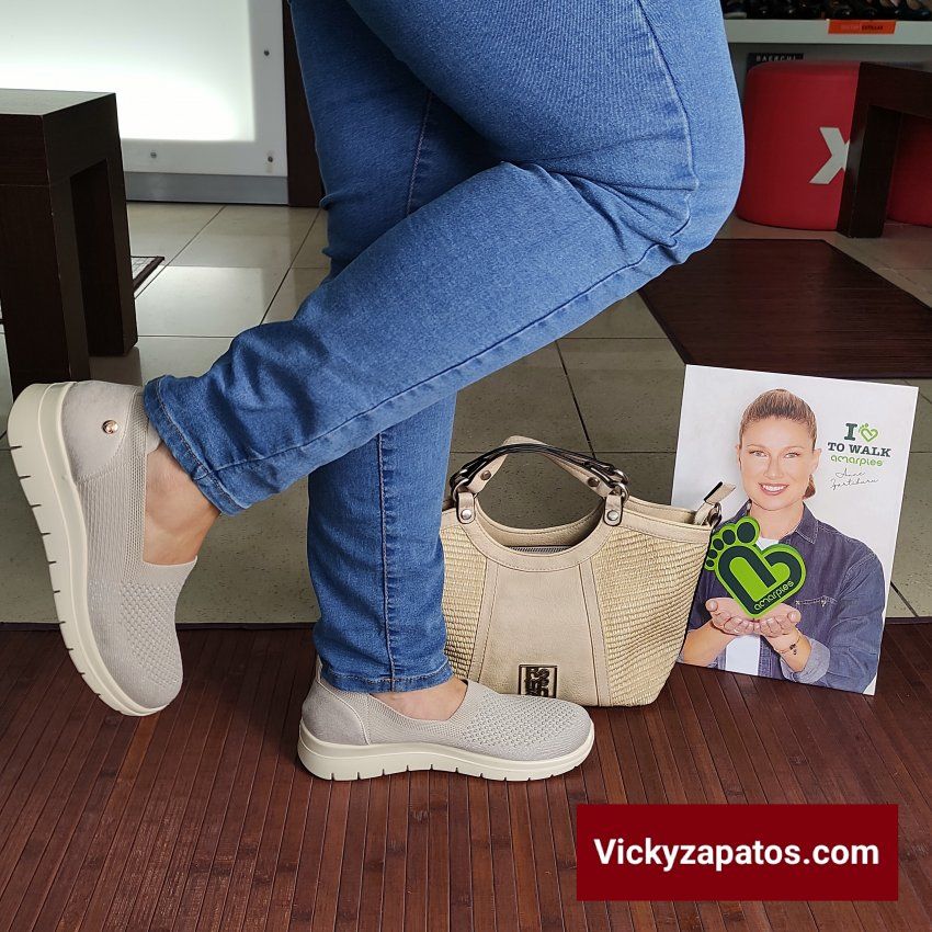 Mocasín en Licra Calada AMARPIES 28396 MARCA ESPAÑA Primavera Verano