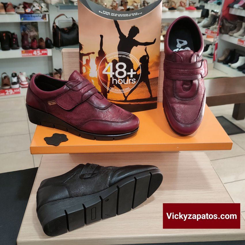 Deportivo Casual con Cuña 48+Hours 321102 Nueva Temporada Otoño 23 Madrid