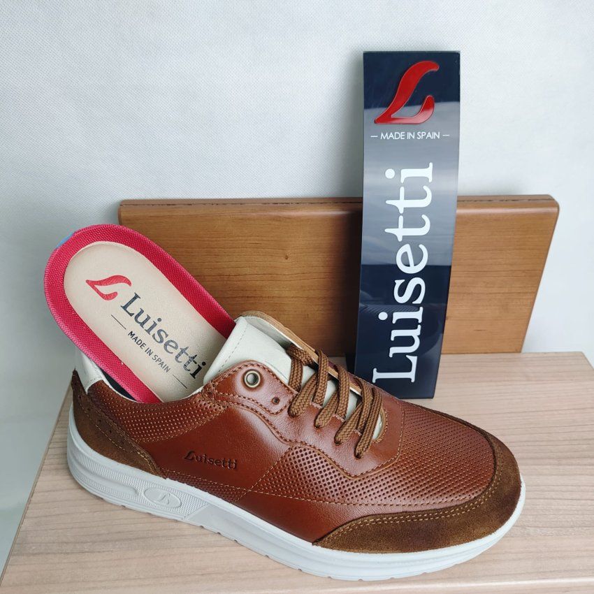 Zapato Casual Luisetti 36229 Piel Napa Confort Hecho en España