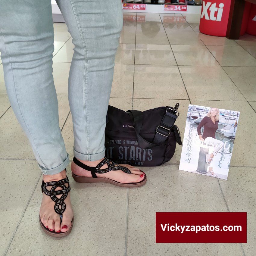 Esclava con Brillantes y Piso Confort MYSOFT 22M081 Todo Vegano Coslada