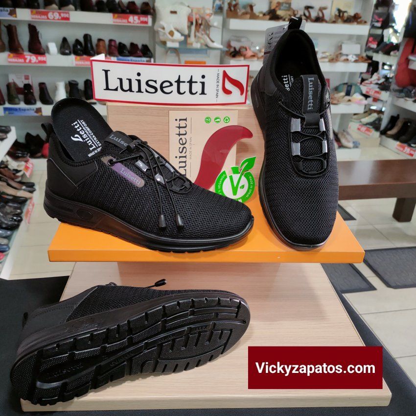 Calzado Deportivo Profesional LUISETTÍ 36701 Cordón Elástico Hecho en España Coslada