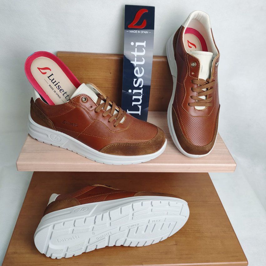 Zapato Casual Luisetti 36229 Piel Napa Confort Hecho en España