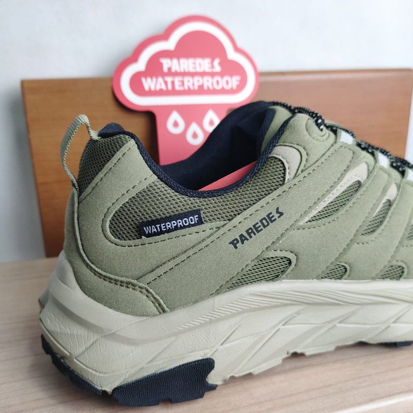 Paredes Trek Valdegovia LT26649 – Deportivo trekking waterproof kaki para hombre