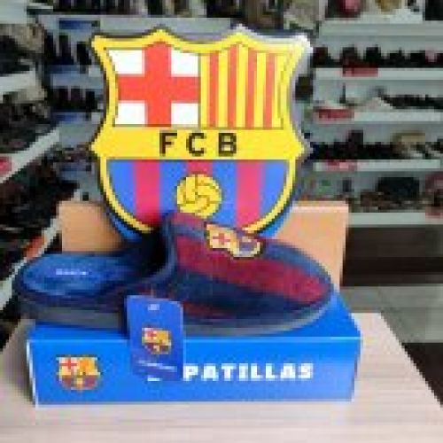 Marpen – Zapatilla oficial del FC Barcelona tipo zueco en azul y grana   VICKY Zapatos
