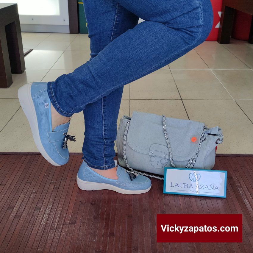 Mocasín en Piel Grabada LAURA AZAÑA 26818 Hechos en España Primavera Verano 24 Madrid
