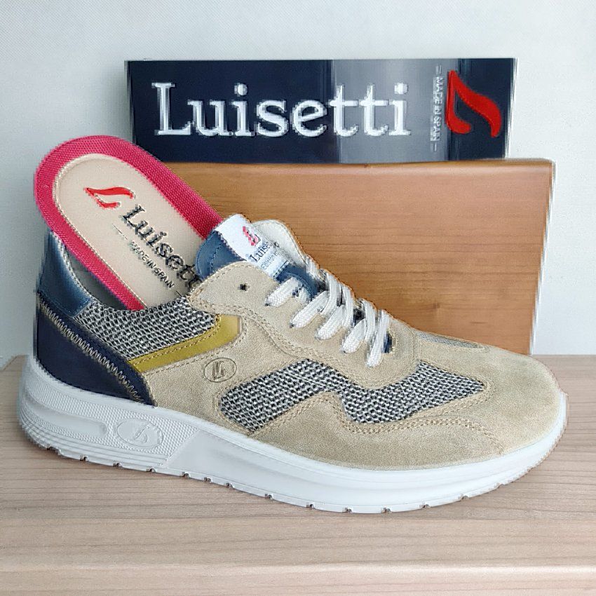 Zapato Casual en Piel LUISETTÍ 36227 con Cordón Hecho en España