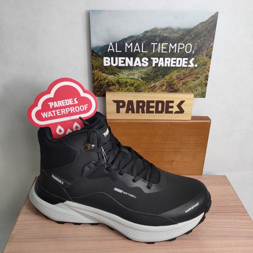 Bota Trekking Hombre PAREDES LANTZ LT26113 Softshell Waterproof