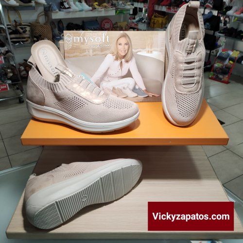Deportivo Casual Vegano con Memory Foam Todo Moda MYSOFT 22M220 Todo Moda Coslada