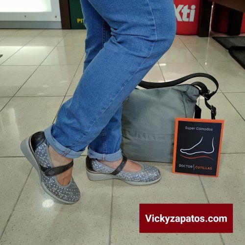 Mercedita en Piel y Lycra Con Plantilla Extraíble del Doctor Cutillas 55430 Coslada
