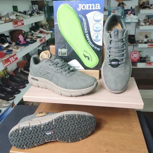 Deportiva Casual con Memory Foam JOMA Daily Men 2523 Kakí | VICKYZAPATOS