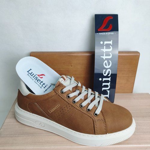 Deportivo Casual Luisetti 39100 Piel Nobuck Cuero Confort