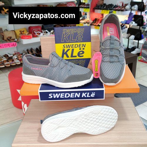 Zapatilla Textil con Cordón Elástico  y Memory Foam SWEDEN KLë DA12 COSLADA
