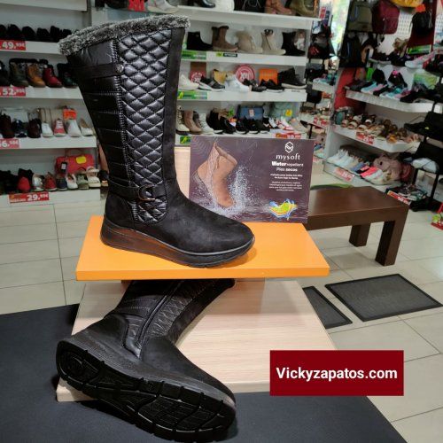 Bota Casual Confort de Cremallera Nueva Temporada Mysoft 22M551 Otoño Invierno 21 Madrid