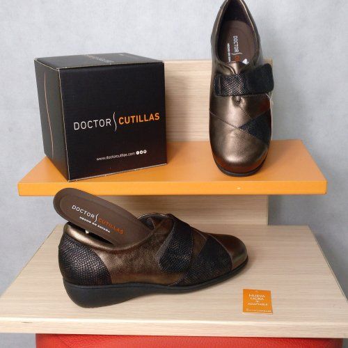 Zapato de Velcro Ancho Especial Coslada