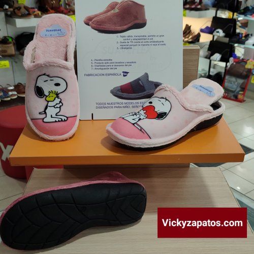 Zapatilla Confort Plantilla Extraíble SNOPPY SUAVEFLEX BY BRUMA HECHAS EN ESPAÑA Coslada