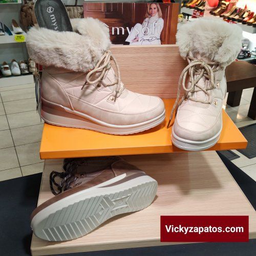 Botín Casual Vegano con Memory Foam Todo Moda MYSOFT 22M572  Otoño Invierno 22 Coslada